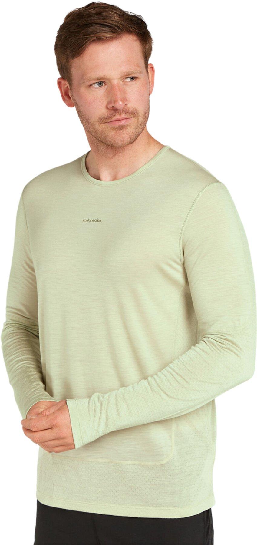 Image de produit pour T-shirt à manches longues en mélange de mérinos 125 ZoneKnit Energy Wind - Homme