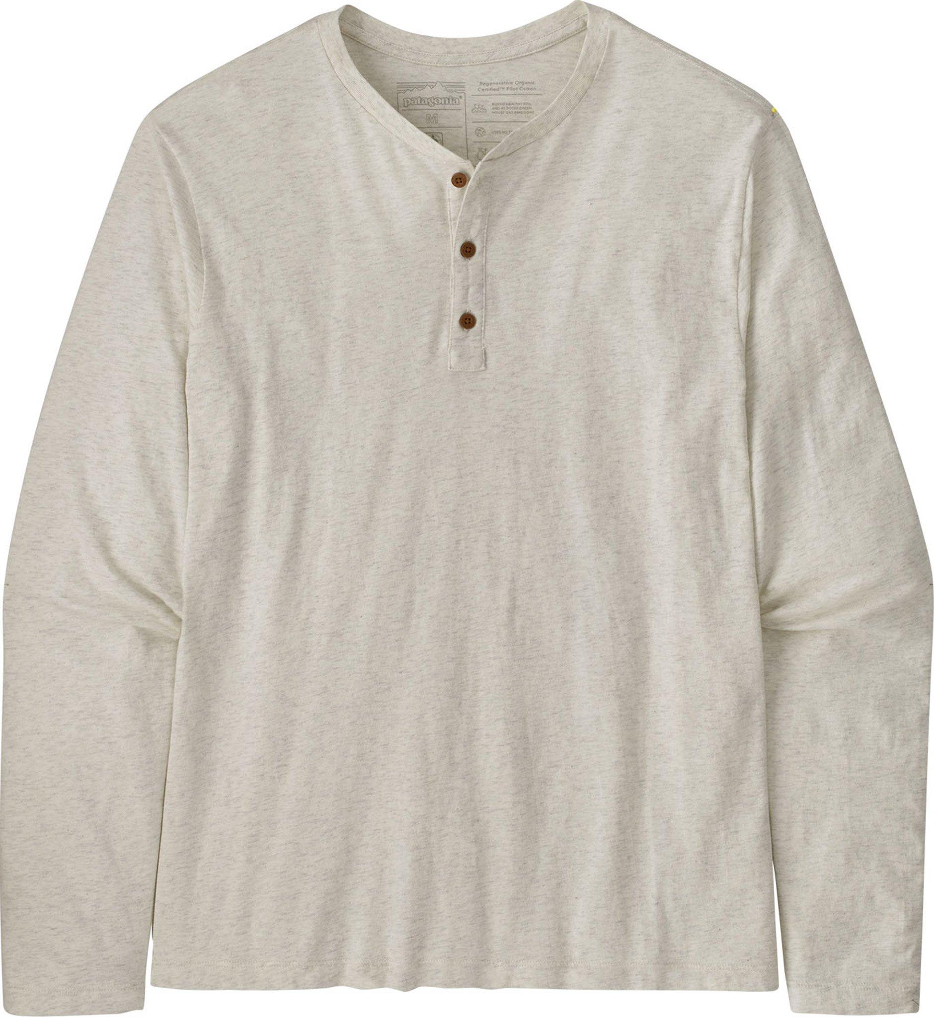 Product image for Regenerative Organic Certified Cotton Lightweight Henley Top - Men's