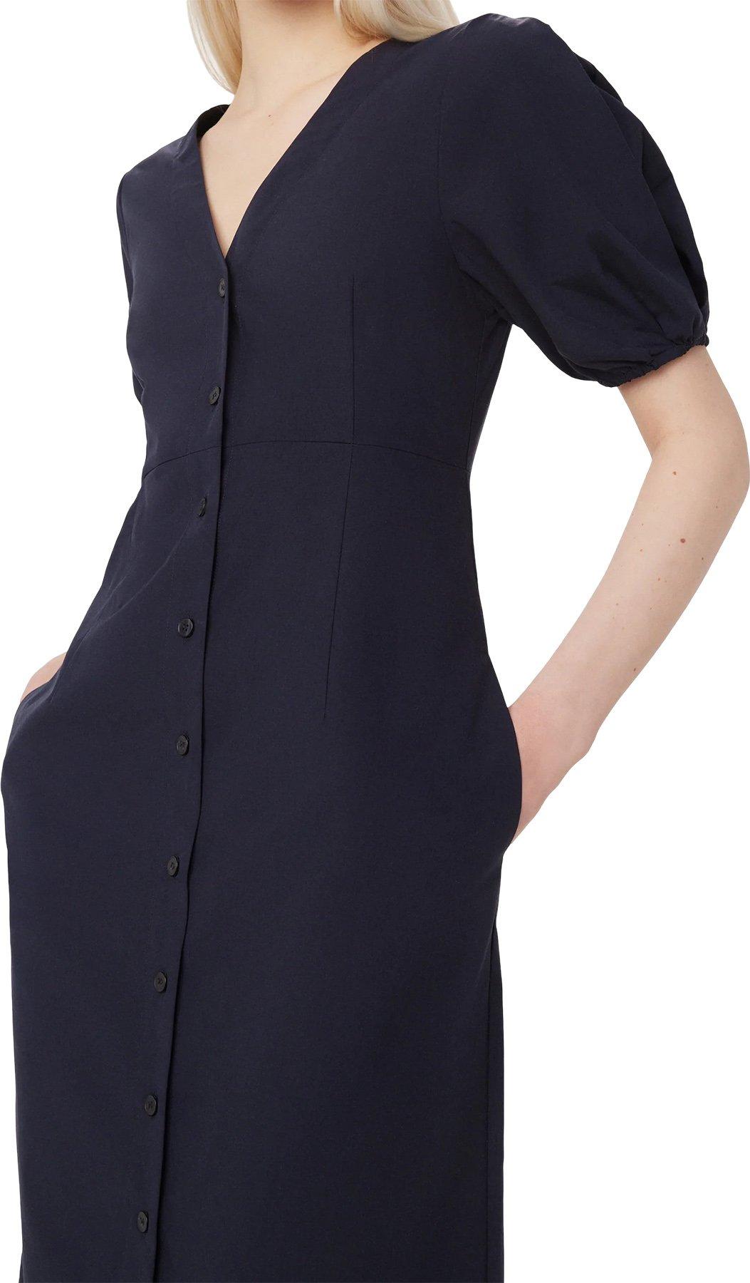 Product gallery image number 2 for product Poplin Puffy Sleeve Dress - Women's