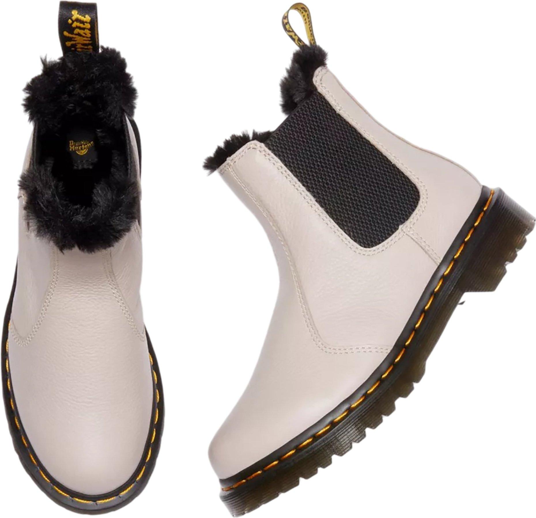 Numéro de l'image de la galerie de produits 5 pour le produit Bottes Chelsea 2976 Leonore en cuir 2976 doublées de fourrure synthétique - Femme