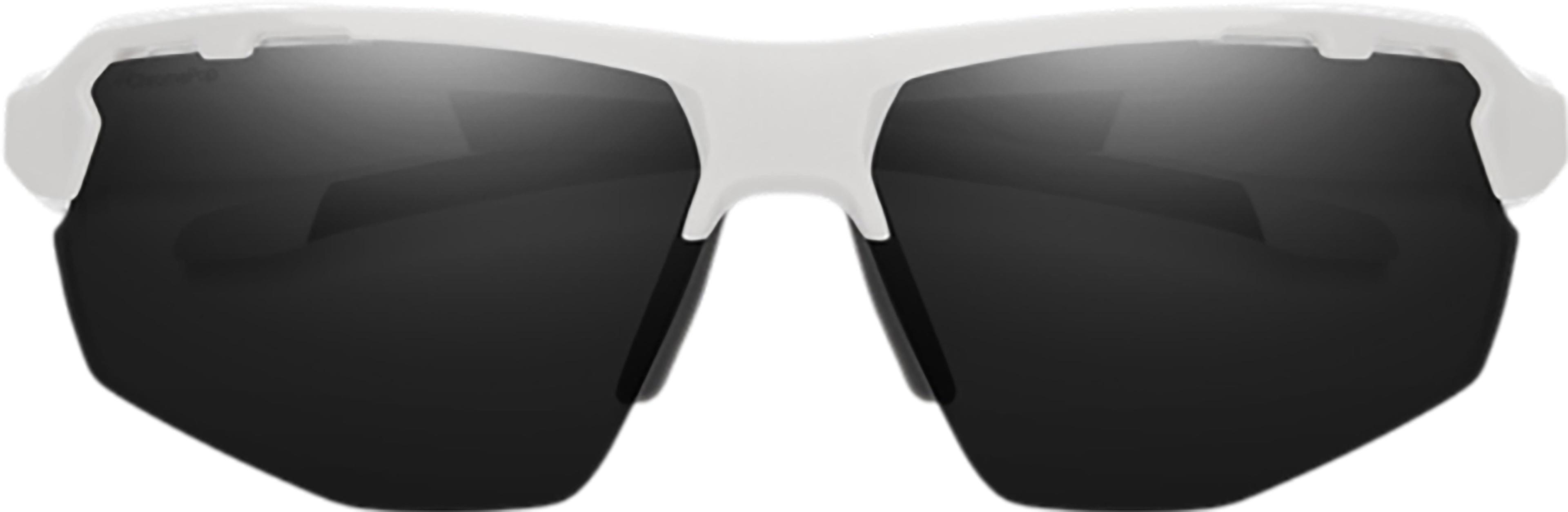 Product gallery image number 2 for product Resolve Sunglasses - White - ChromaPop Black Lens - Unisex