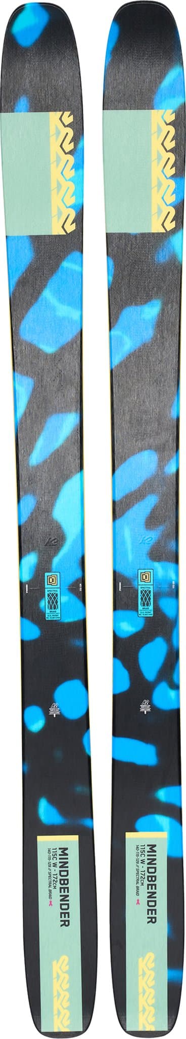 Numéro de l'image de la galerie de produits 1 pour le produit Skis Mindbender 115C - Femme