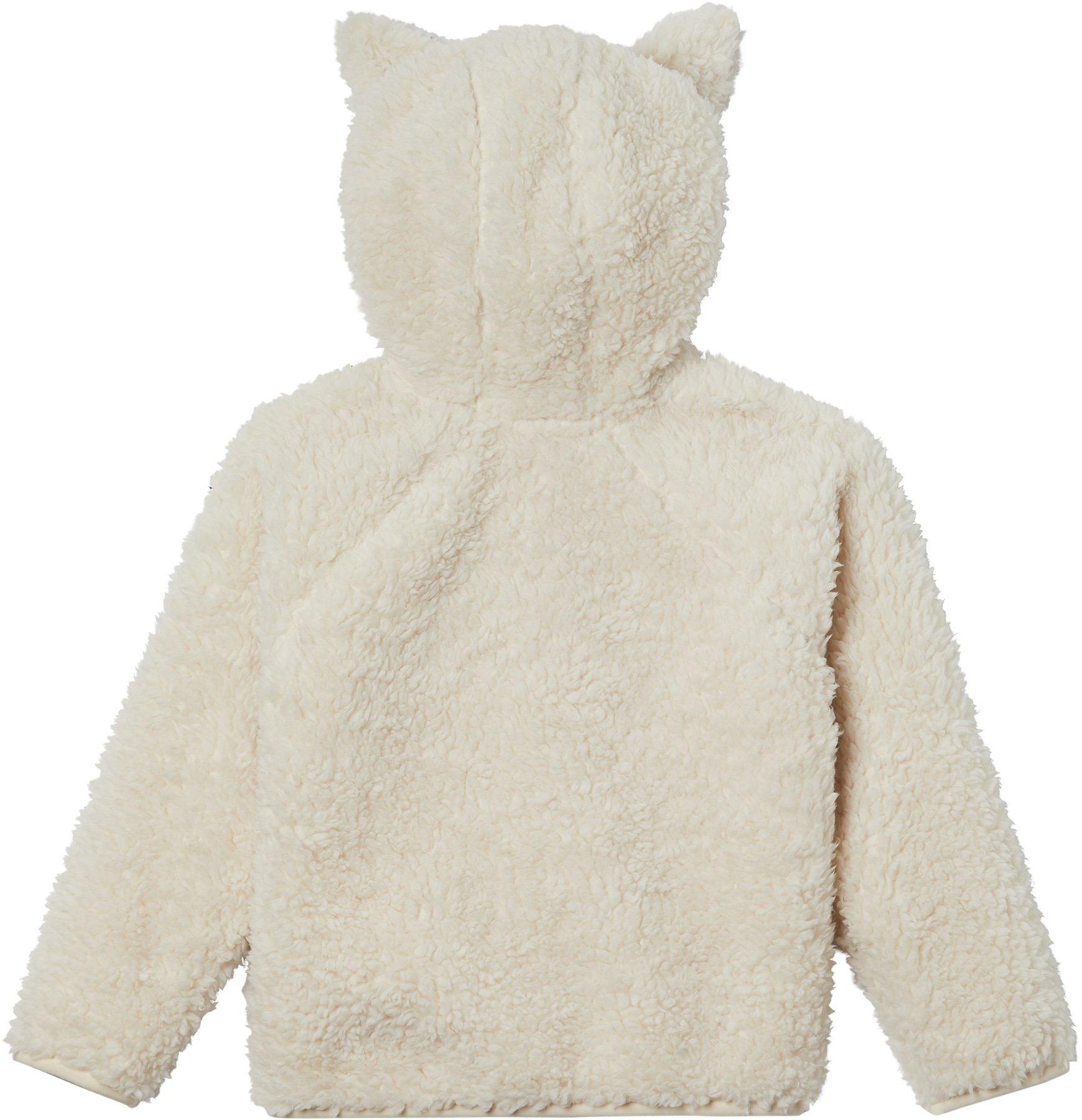 Product gallery image number 2 for product Foxy Baby Full Zip Sherpa Jacket - Toddler