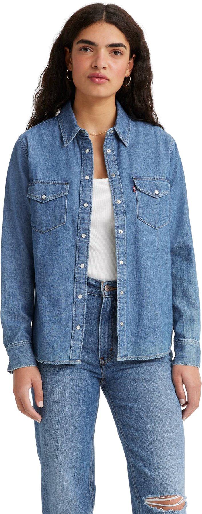 Numéro de l'image de la galerie de produits 2 pour le produit Chemise en denim Western Essential - Femme