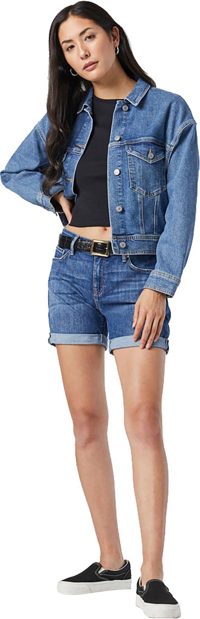 Image de produit pour Short en jeans coupe garçonne Pixie - Femme