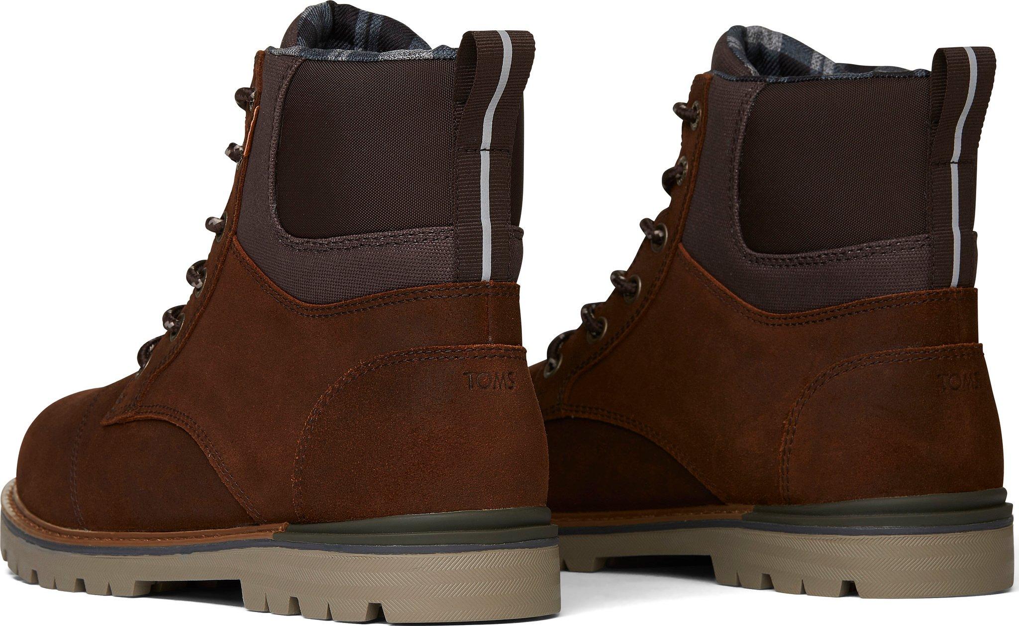 Product gallery image number 4 for product Waterproof Brown Waxt Suede Ashland Boots - Men's