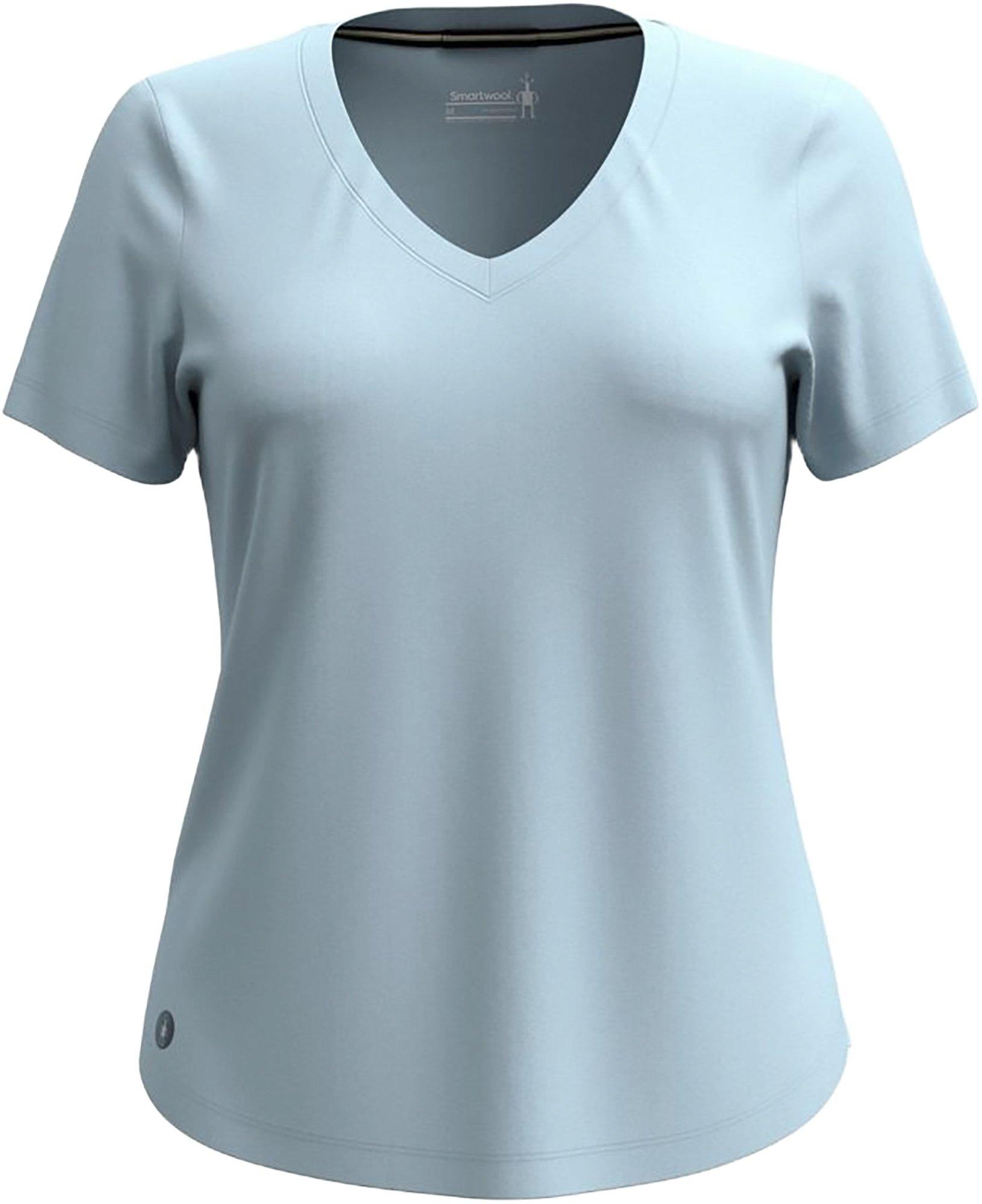 Product image for Merino Sport 120 V-Neck Short Sleeve Tee - Women's