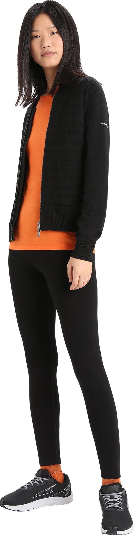 Product gallery image number 6 for product City Label ZoneKnit Merino Insulated Knit Bomber Sweater - Women's 