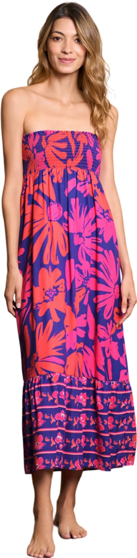 Product gallery image number 2 for product Maleah Coneflower Long Dress - Women's