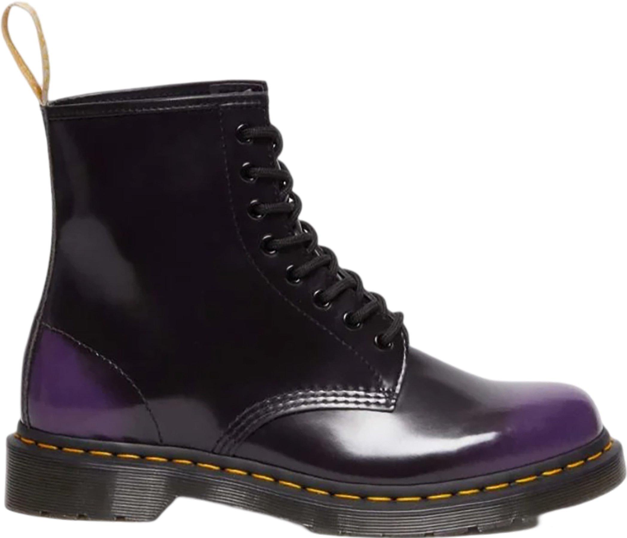 Black - Rich Purple Oxford Rub Off