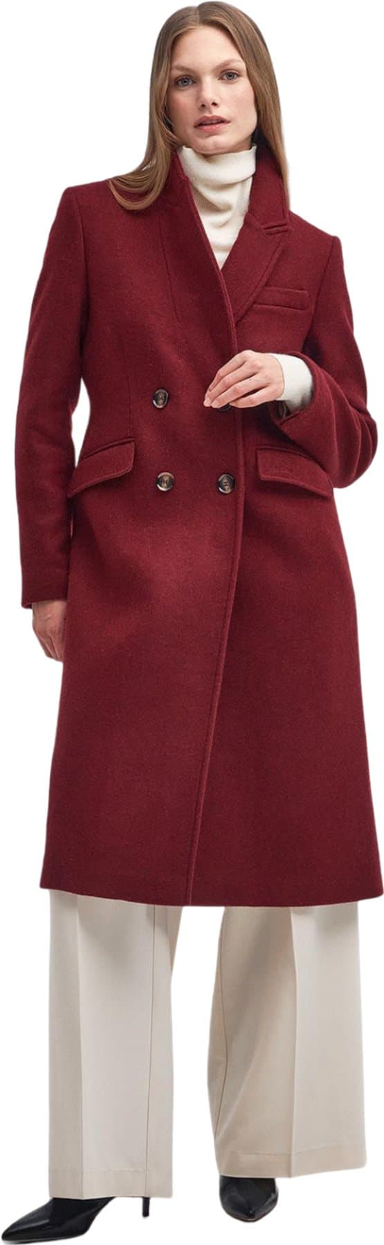 Product gallery image number 4 for product Marylin Tailored Wool Coat - Women's