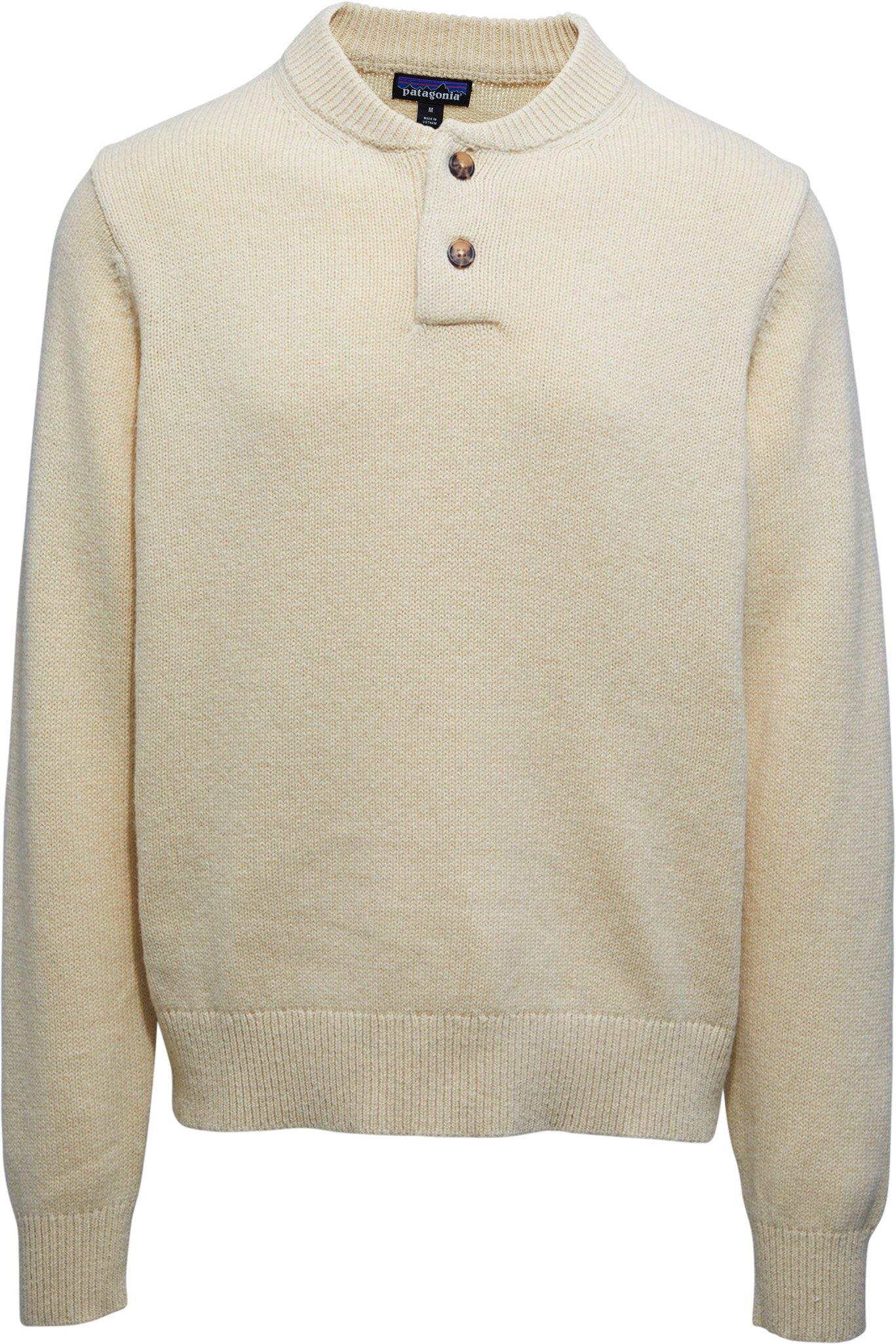 Product image for Recycled Wool-Blend Buttoned Sweater - Men's