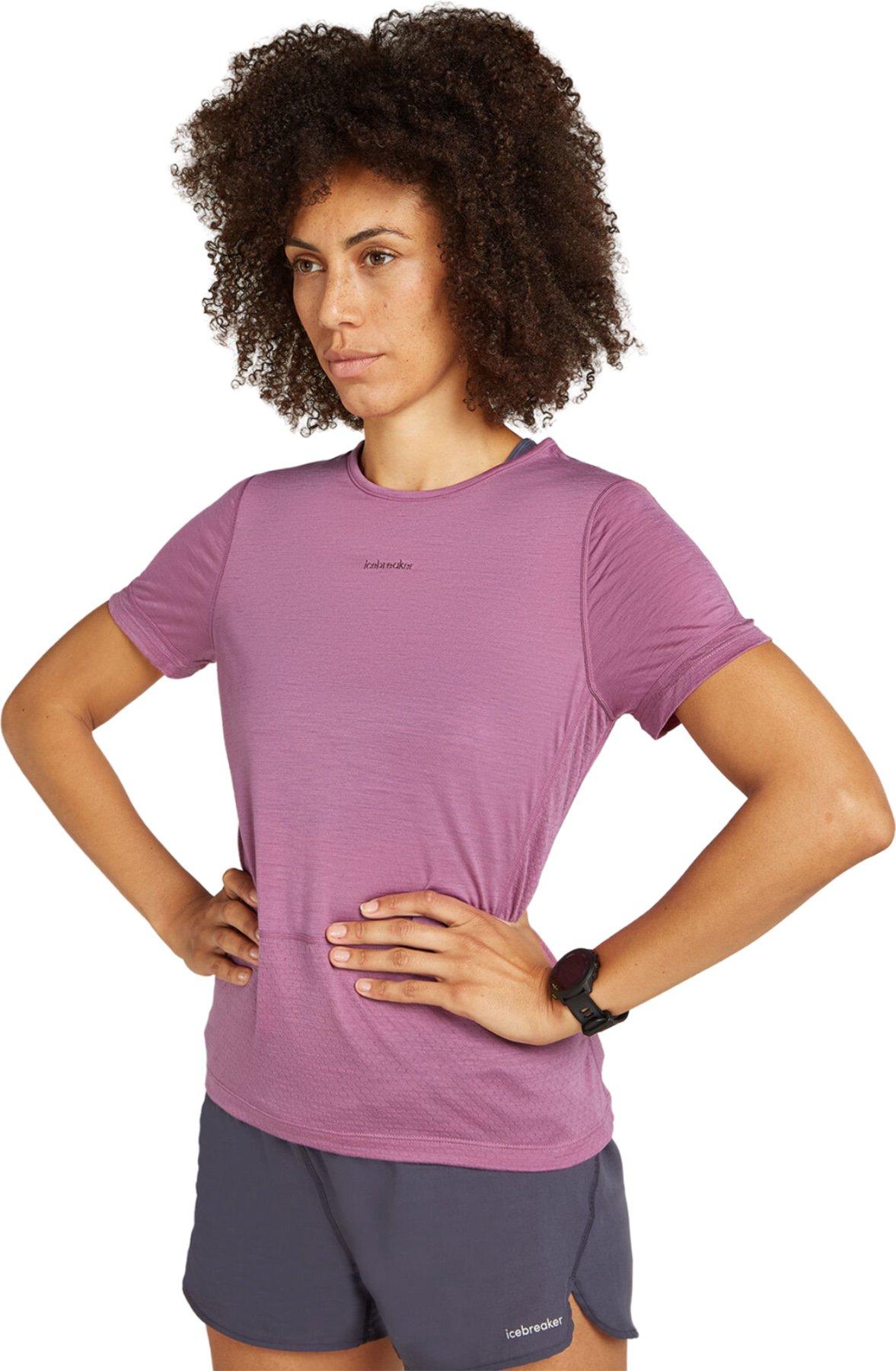 Numéro de l'image de la galerie de produits 1 pour le produit T-shirt à manches courtes en mélange de mérinos 125 ZoneKnit Energy Wind - Femme