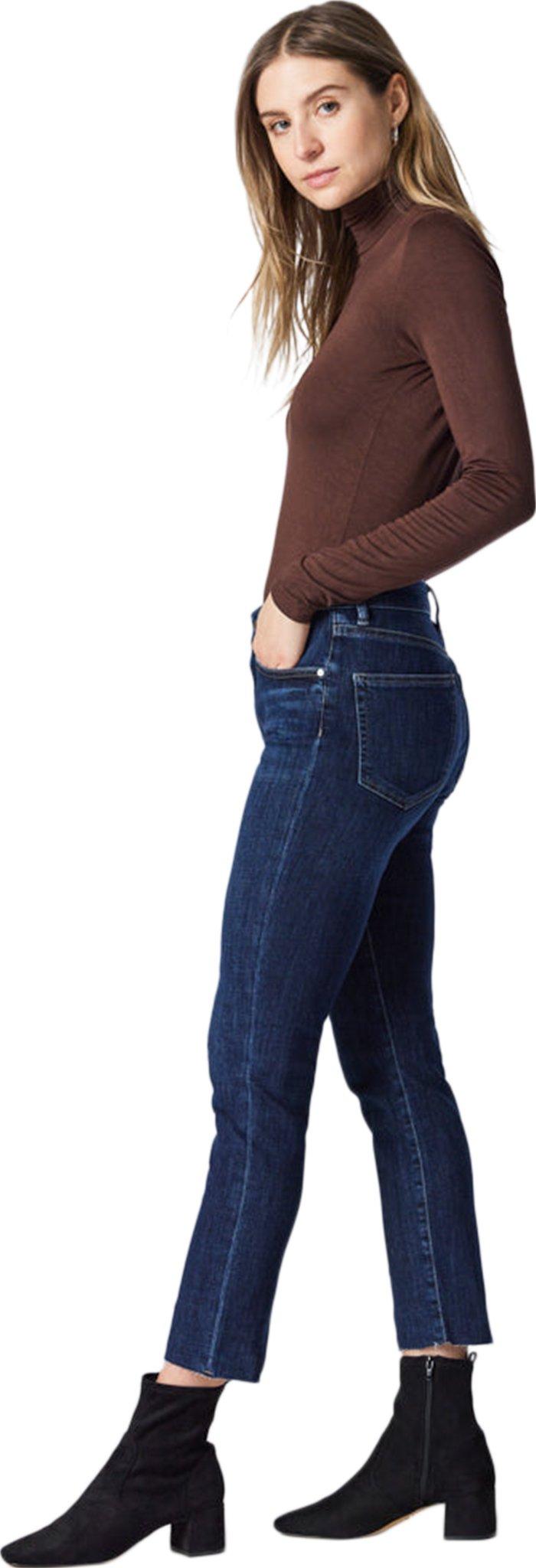 Numéro de l'image de la galerie de produits 5 pour le produit Jean à plumes brossées foncées Viola - Femme