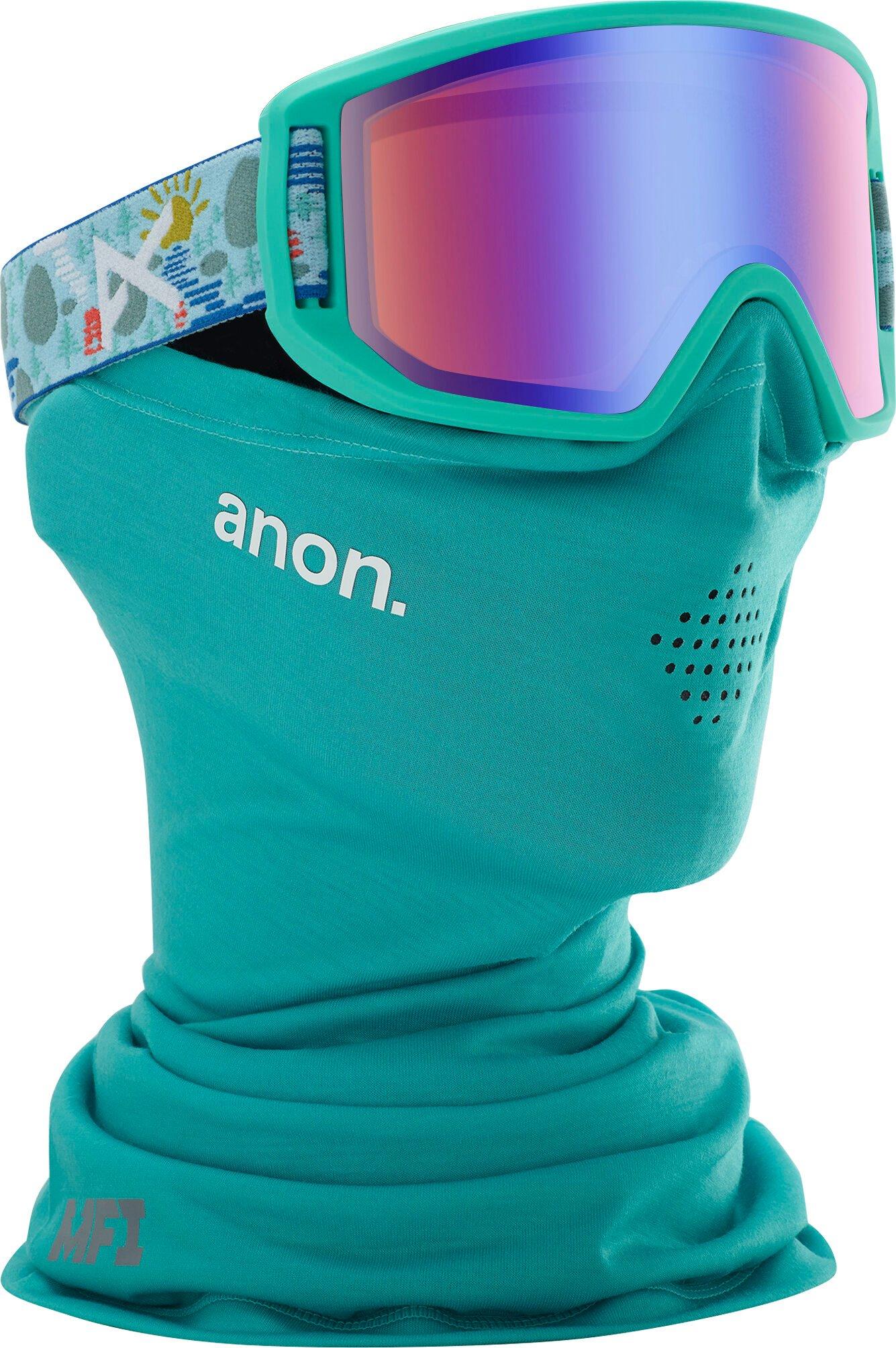 Product gallery image number 4 for product Anon Relapse JR Goggle with MFI Face Mask - Kids