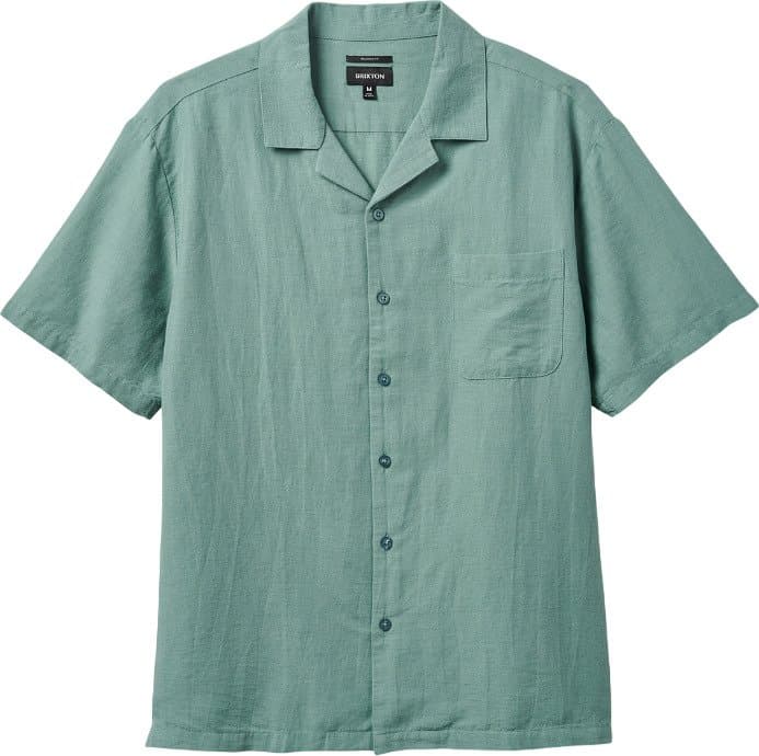 Product gallery image number 1 for product Bunker Linen Blend Short Sleeve Shirt - Men's