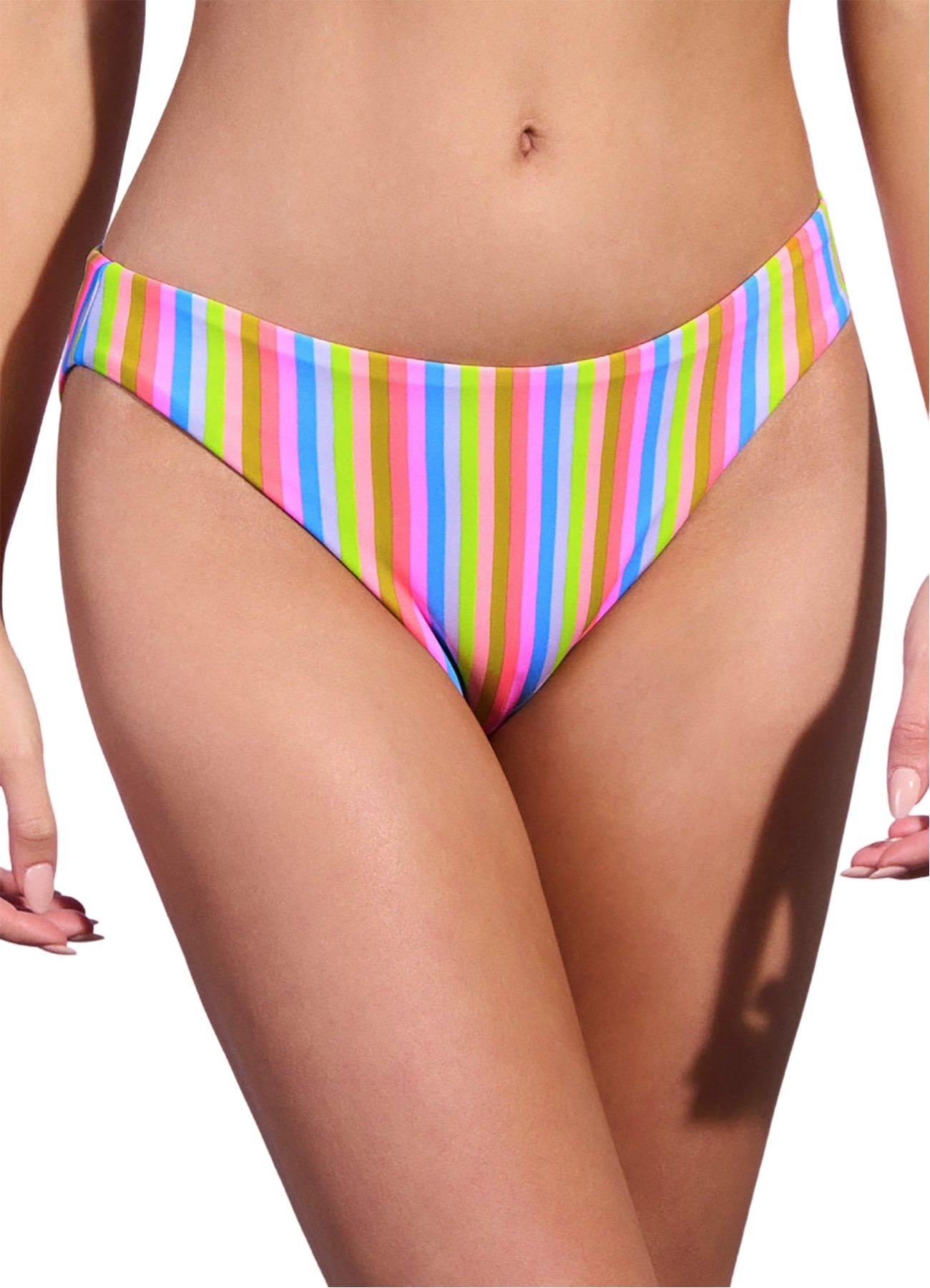 Product image for Sublimity Rainbow Stripe Classic Bikini Bottom - Women's