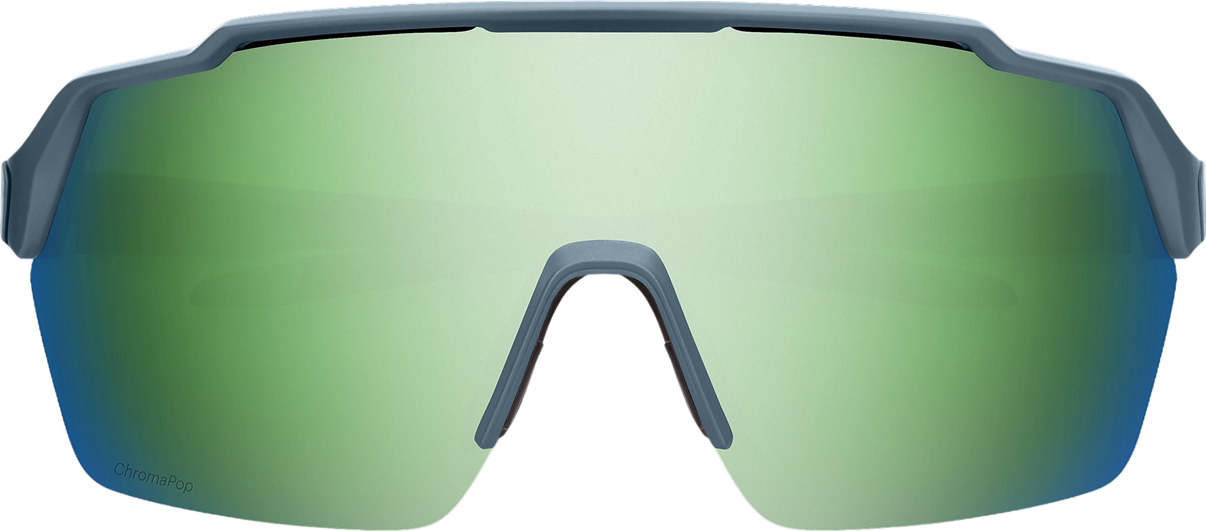 Numéro de l'image de la galerie de produits 3 pour le produit Lunettes de soleil Shift Split Mag - Matte Stone/Moss - Verres ChromaPop Green Mirror - Unisexe