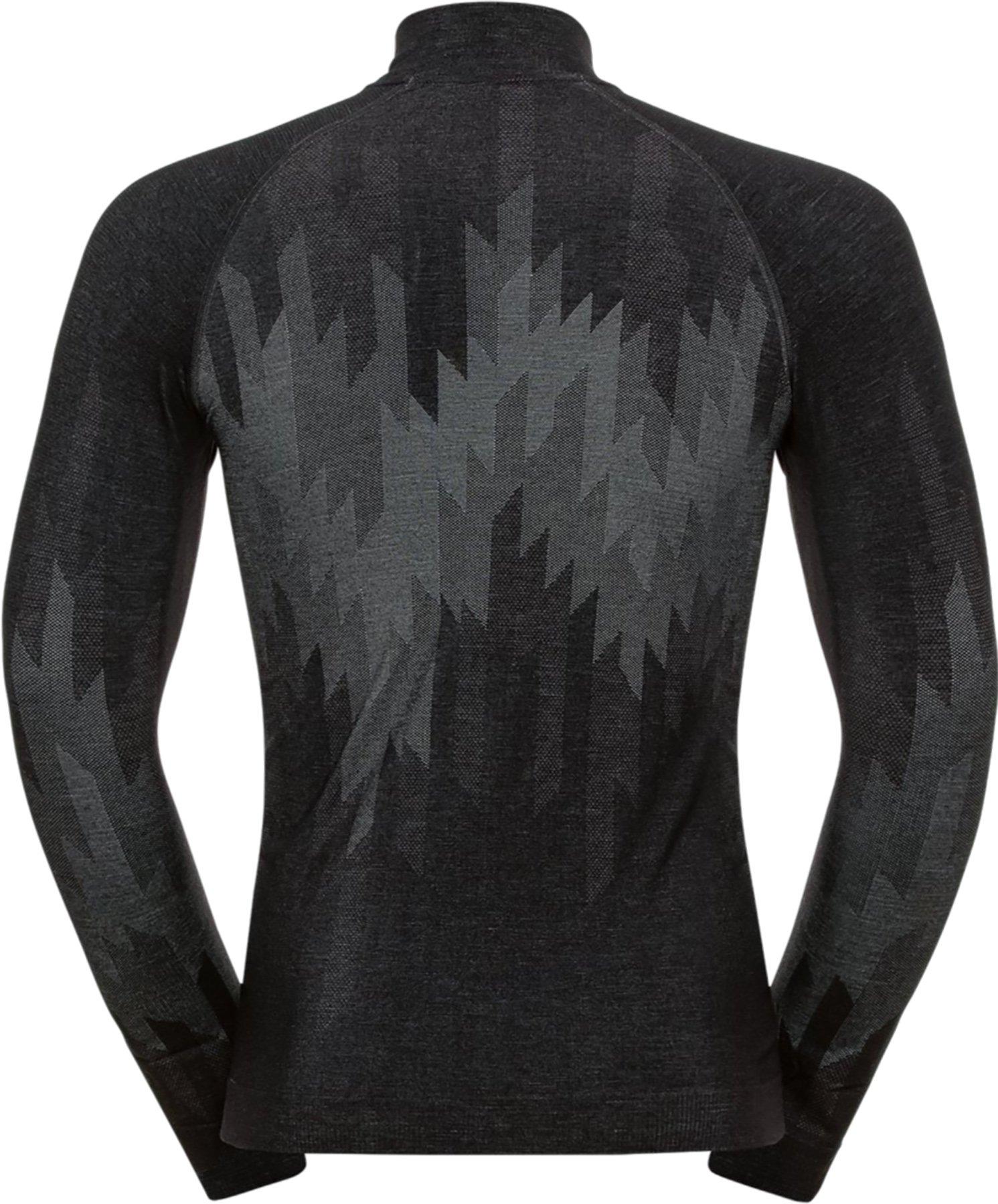 Product gallery image number 3 for product Kinship Performance Wool 200 Half Zip Long Sleeve Base Layer Top - Men's