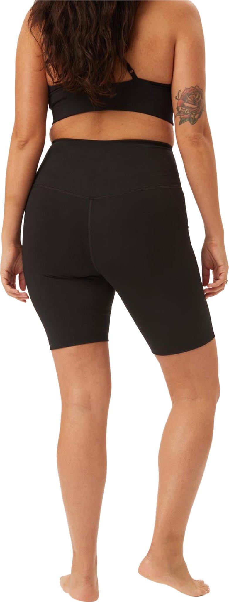 Numéro de l'image de la galerie de produits 2 pour le produit Short cycliste à taille haute - Femme