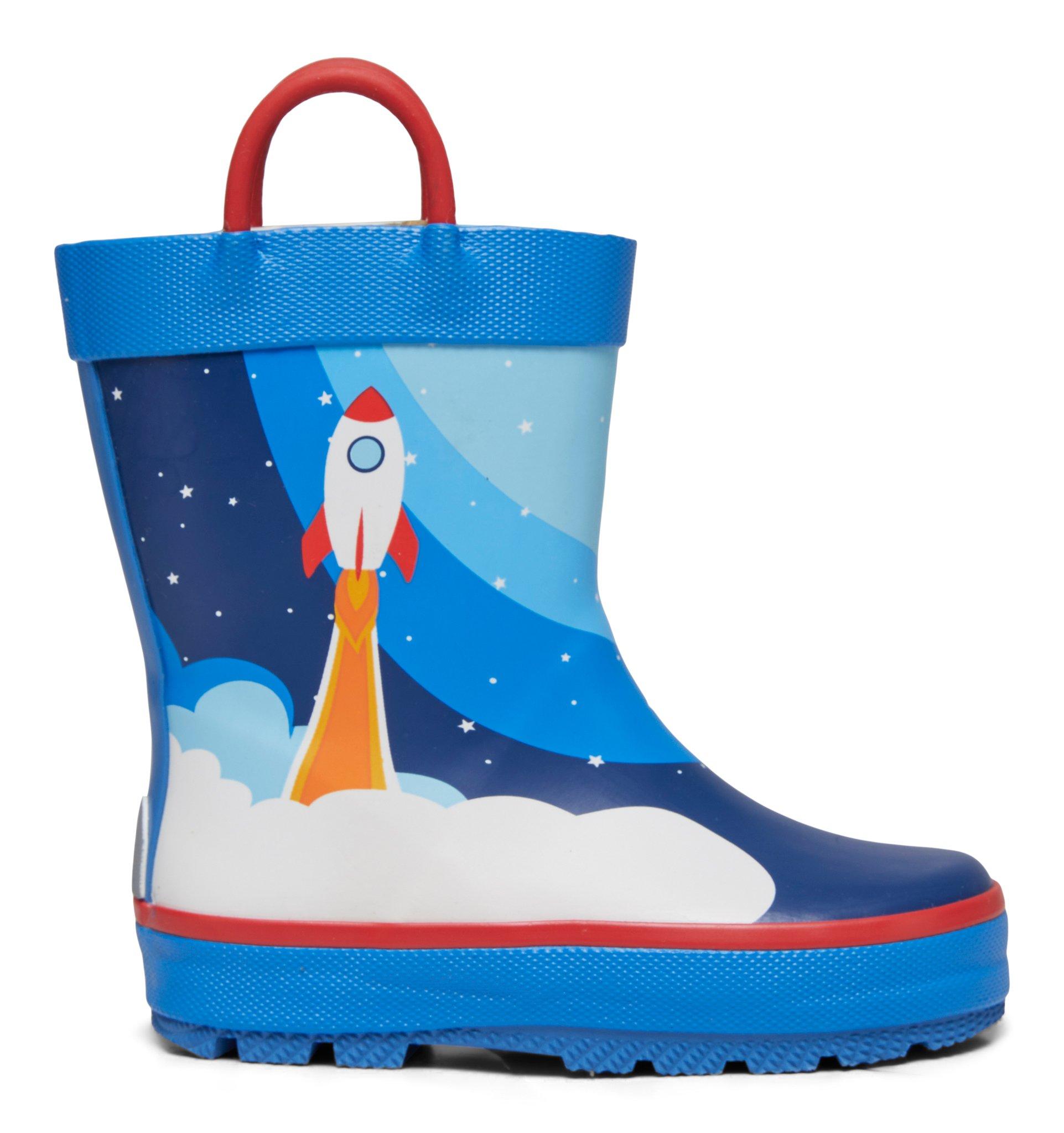 Product gallery image number 1 for product Rocketship Rain Boots - Youth