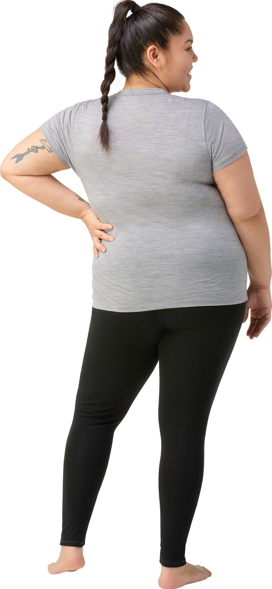 Product gallery image number 2 for product Merino Plus Size Short Sleeve Tee - Women's