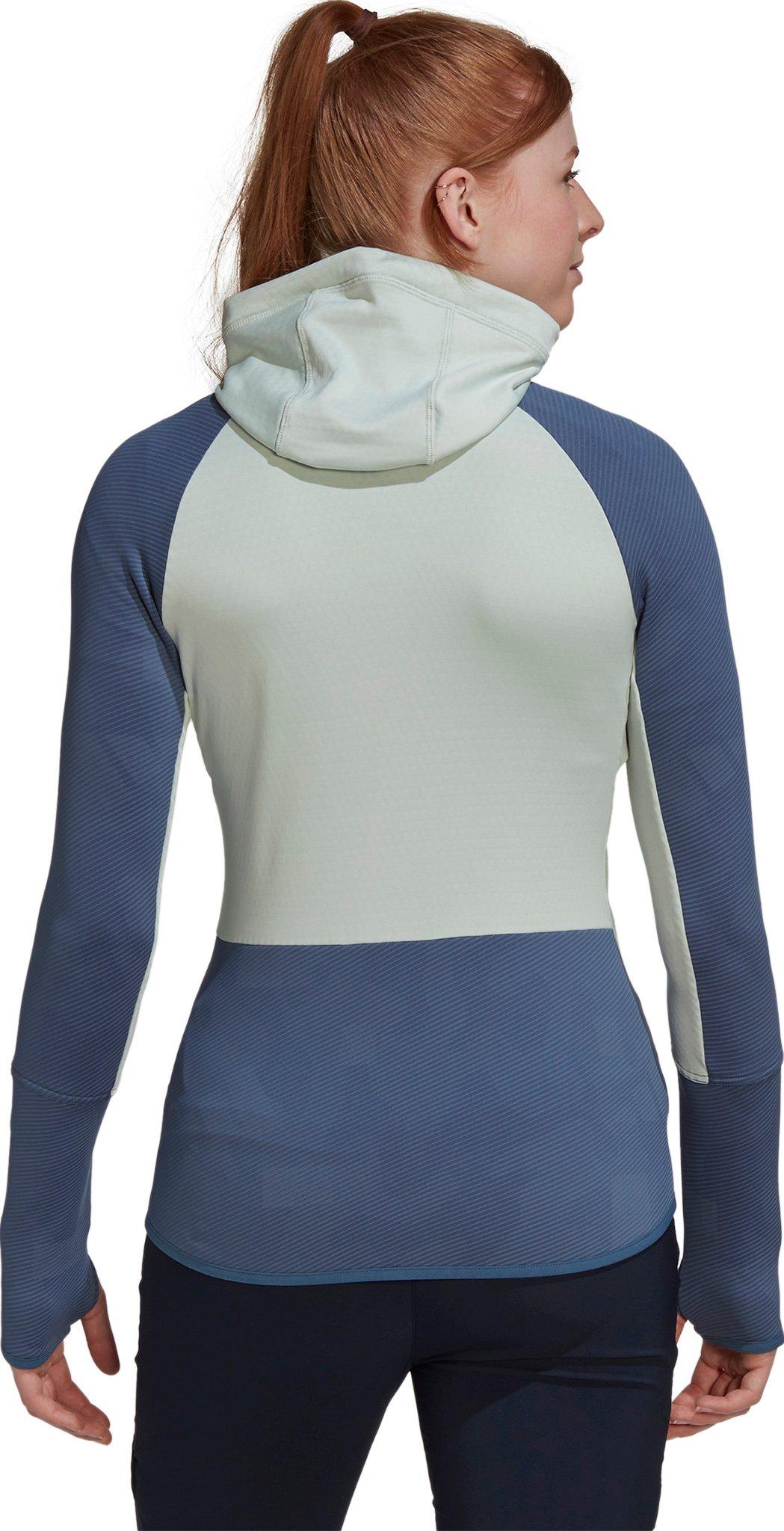 Product gallery image number 2 for product Terrex Tech Flooce Hooded Hiking Fleece Shirt - Women's