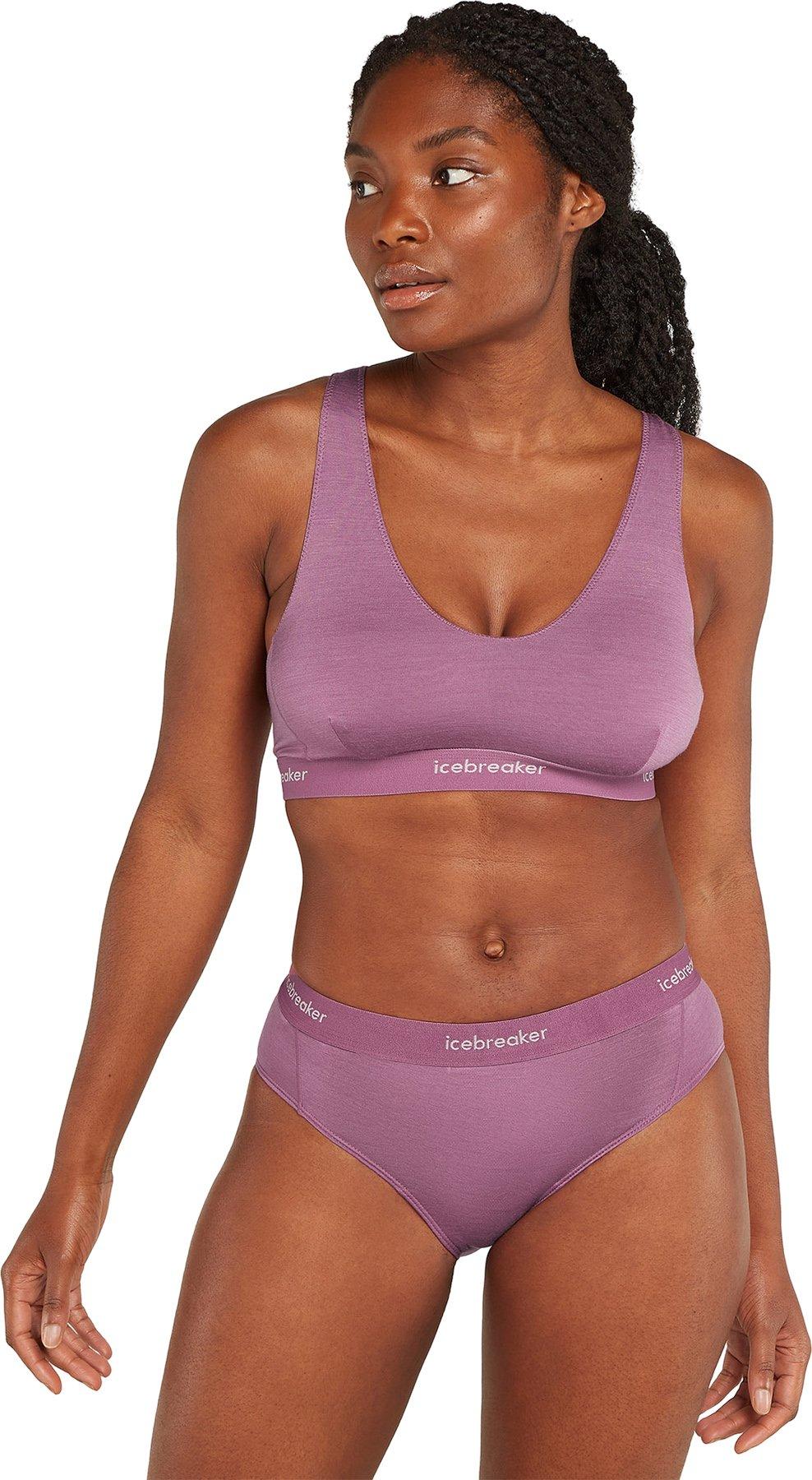 Numéro de l'image de la galerie de produits 2 pour le produit Soutien-gorge à dos nageur en laine mérinos 125 Cool-Lite Sprite - Femme