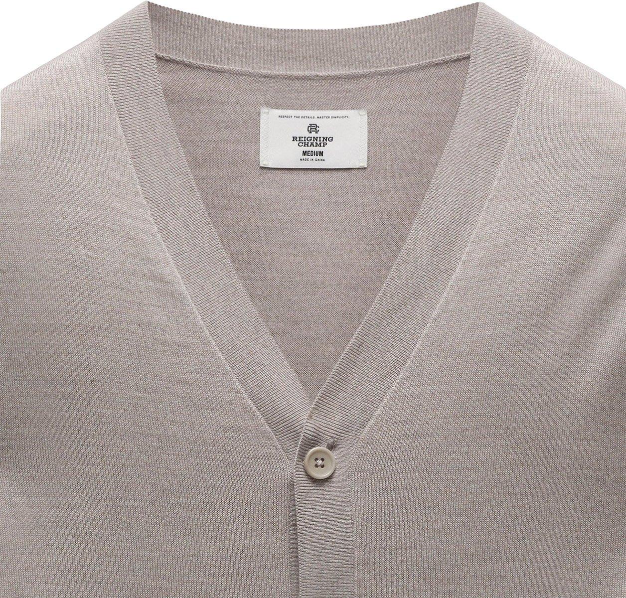 Product gallery image number 4 for product Lightweight Merino Harry Cardigan - Unisex