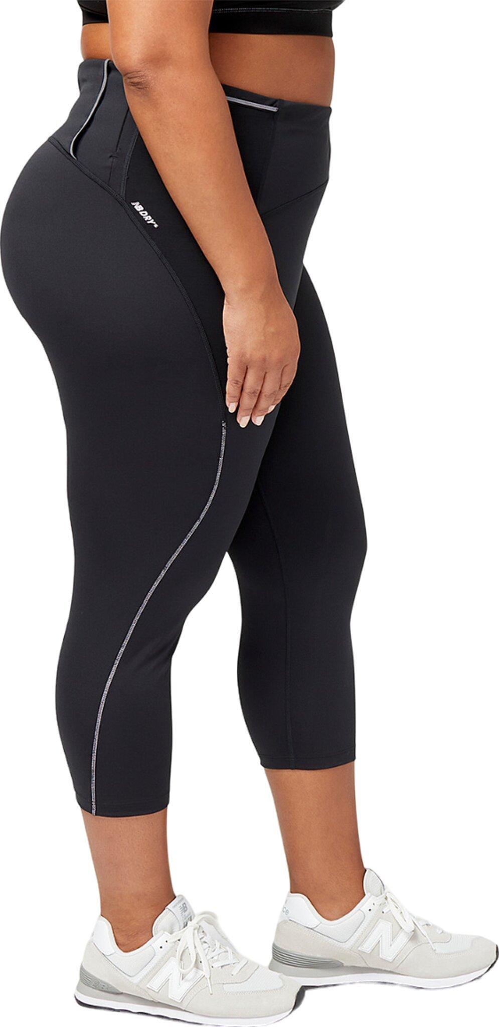 Product gallery image number 2 for product Impact Run Crop Plus Size Pants - Women's