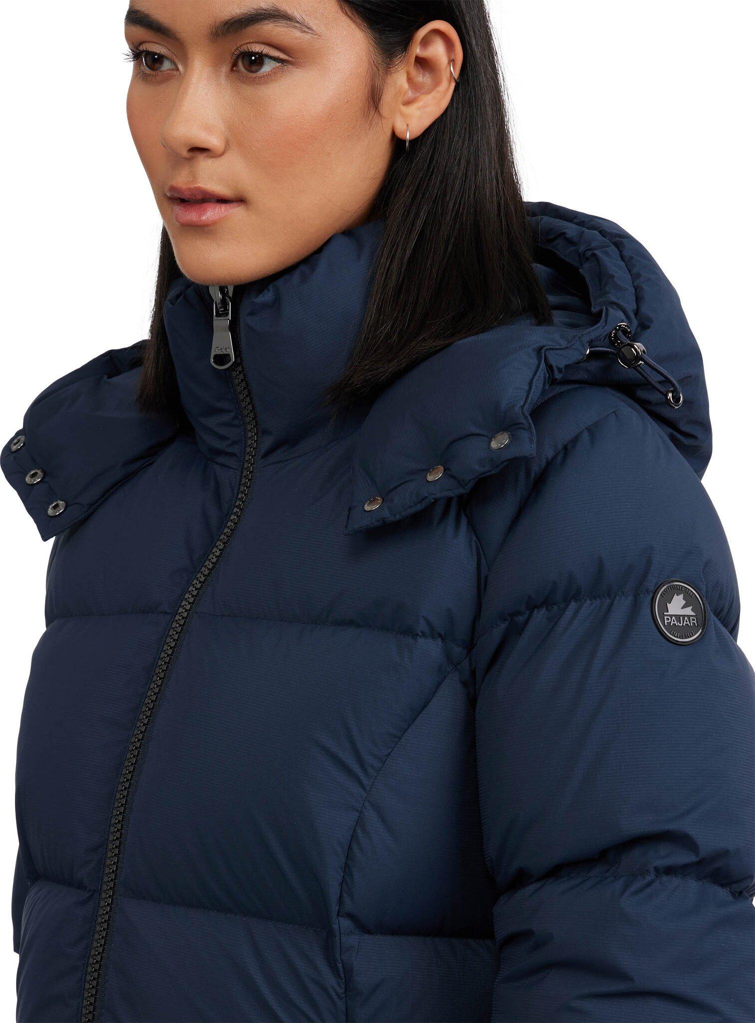 Product gallery image number 4 for product Autumn Long Channel Quilted Puffer Jacket - Women's