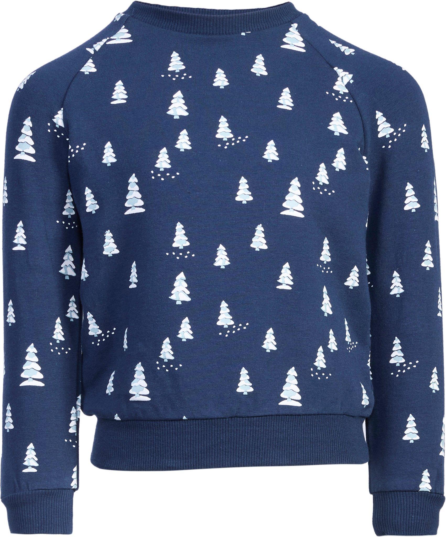 Product gallery image number 4 for product Snowy Pine Print Sweatshirt and Jogger Set - Baby Boys