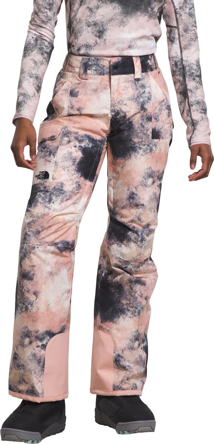 Pink Moss Faded Dye Camo Print