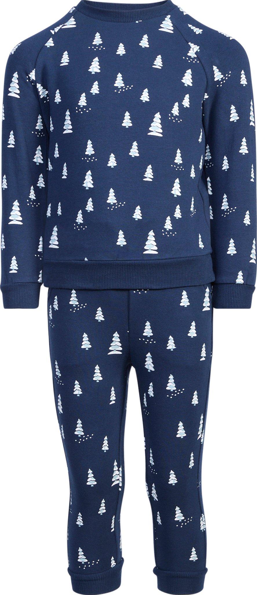 Product image for Snowy Pine Print Sweatshirt and Jogger Set - Baby Boys