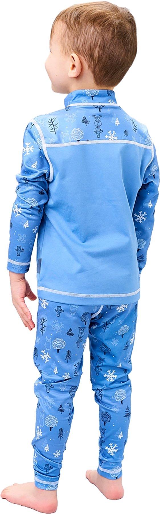 Product gallery image number 2 for product Altropos 1/2 Zip Midlayer Printed Top - Kids