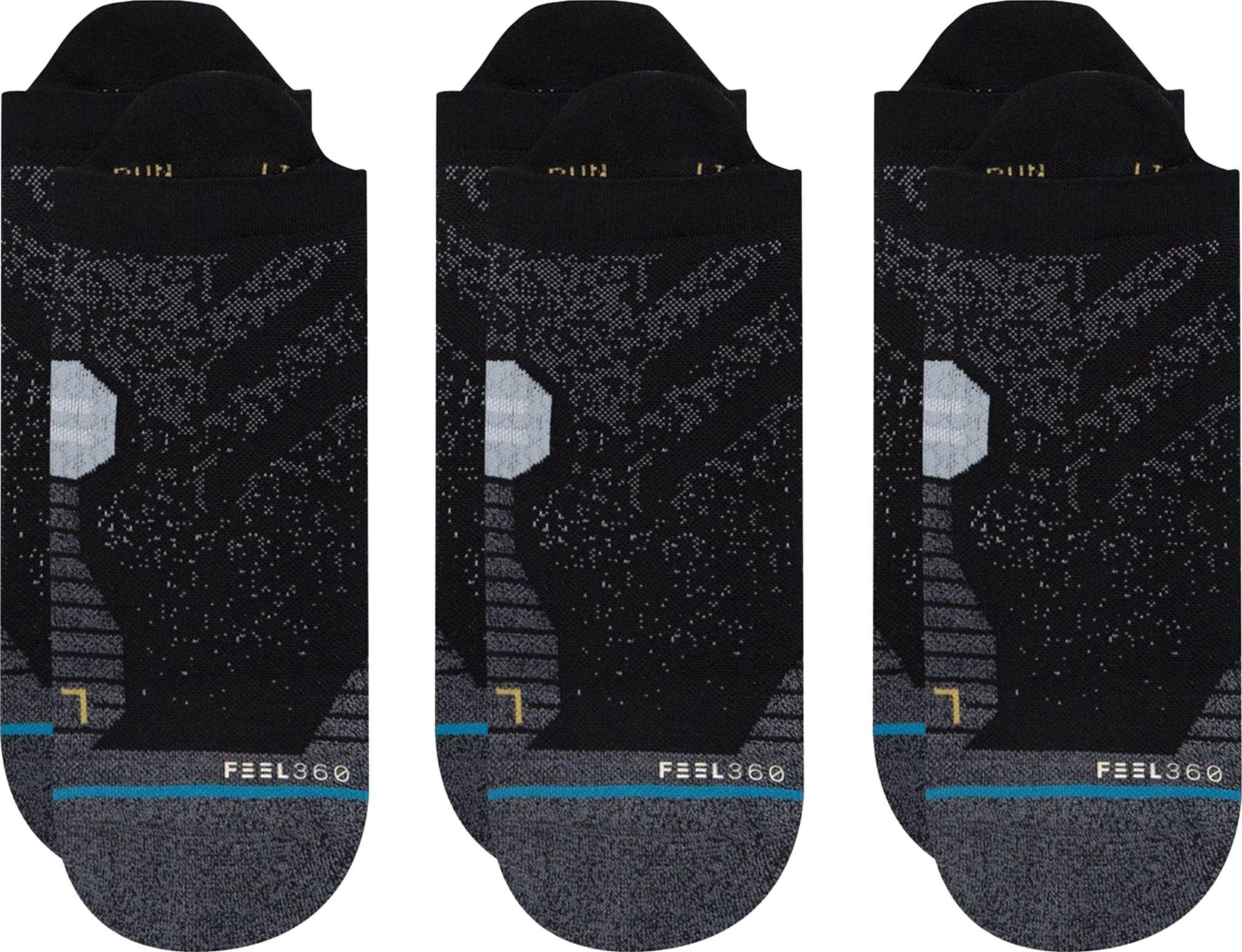 Product gallery image number 1 for product Run Light 3 Pack Tab Socks - Unisex