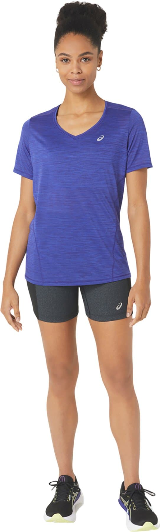 Product gallery image number 4 for product Race V-Neck Short Sleeve Running Top - Women's 