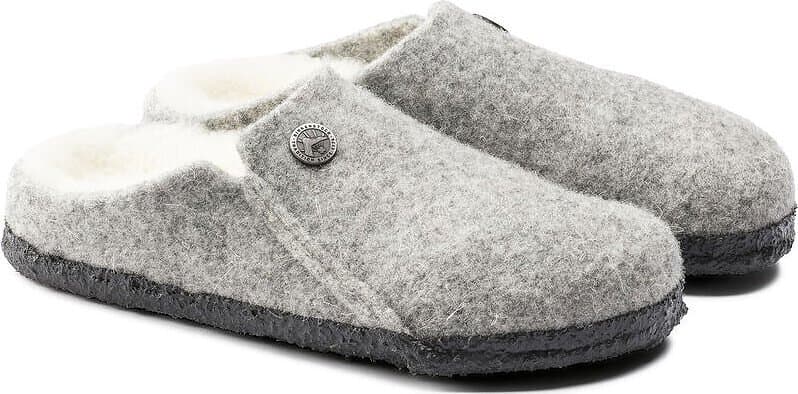 Product gallery image number 3 for product Zermatt Shearling Wool Felt Slippers [Narrow] - Kid