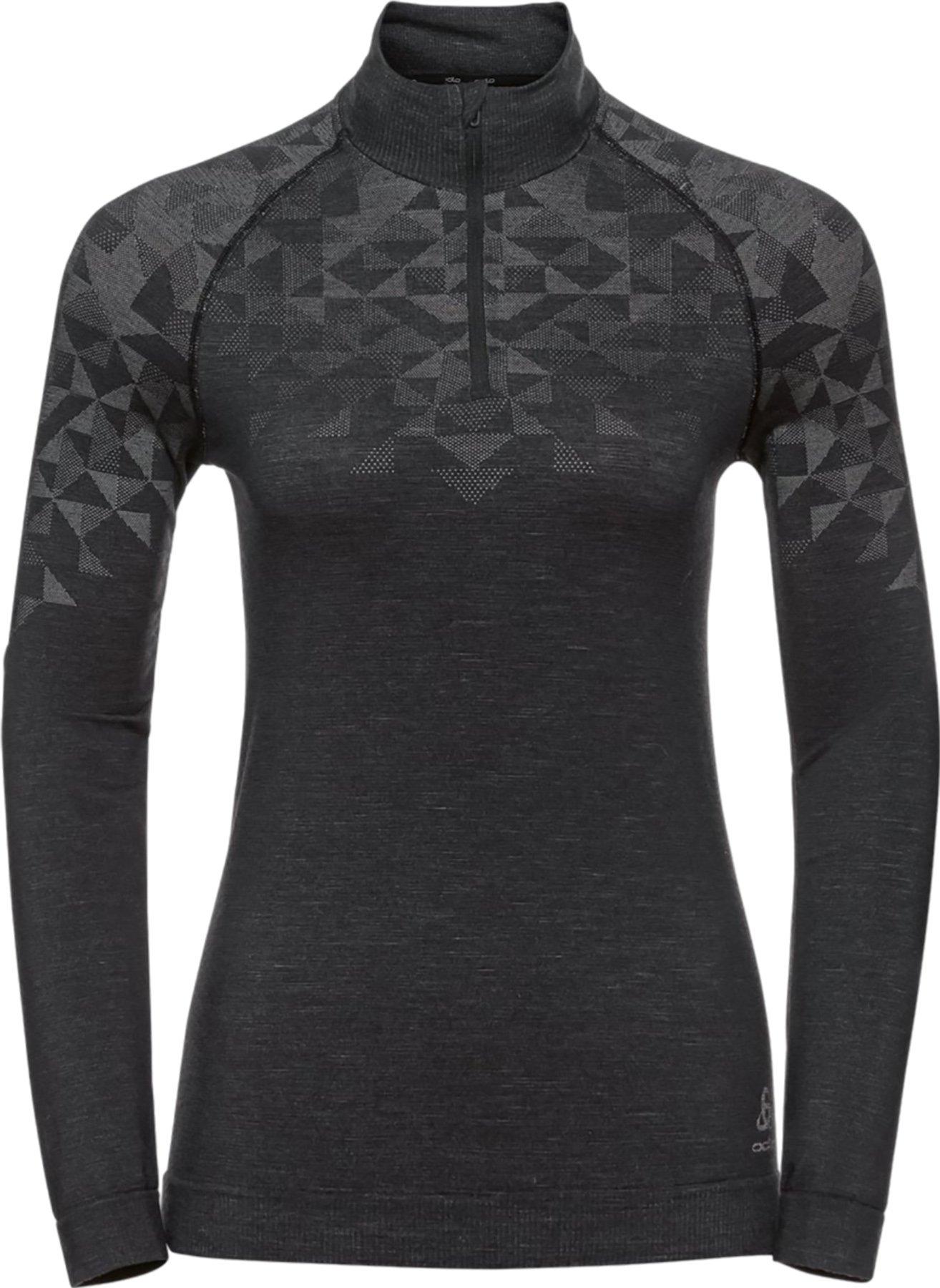 Product image for Kinship Performance Wool 200 Half Zip Long Sleeve Base Layer Top - Women's