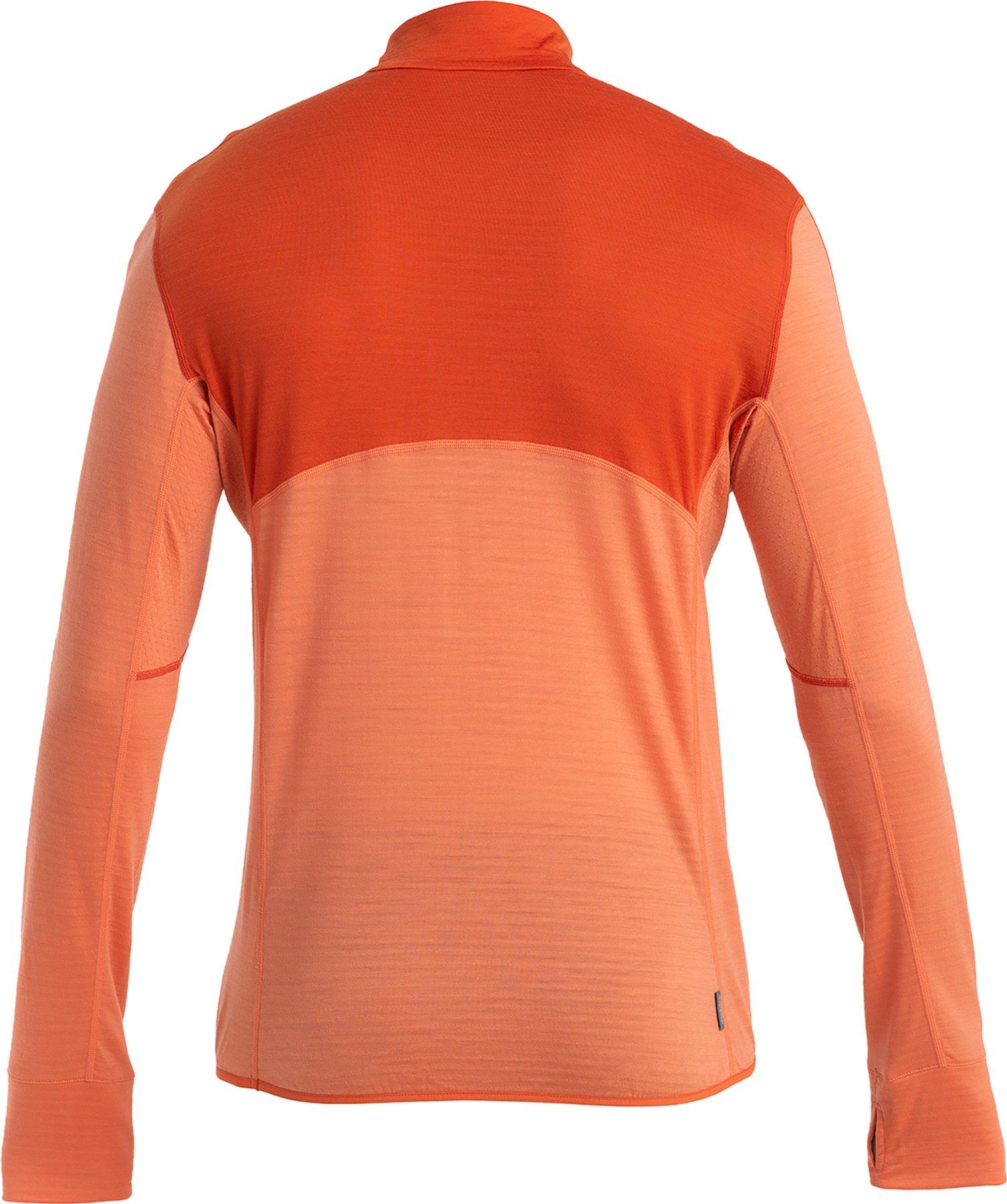 Product gallery image number 2 for product 200 RealFleece Descender Merino Blend Long Sleeve Half Zip Top - Men's