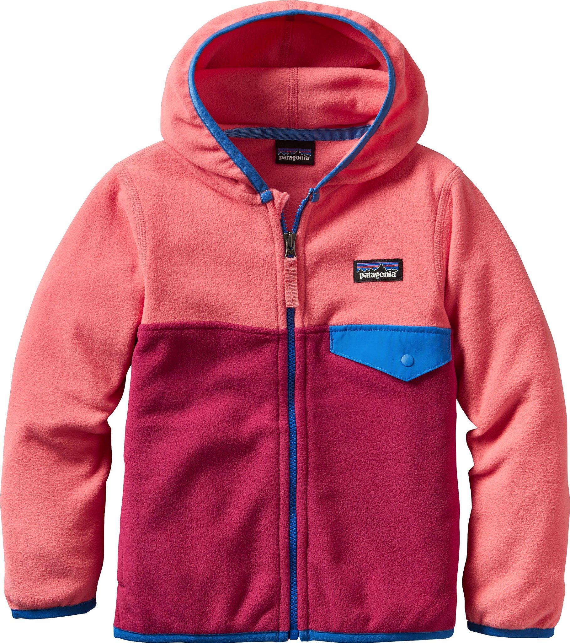 Product gallery image number 1 for product Micro D Snap-T Hooded Full Zip Fleece Sweatshirt - Baby