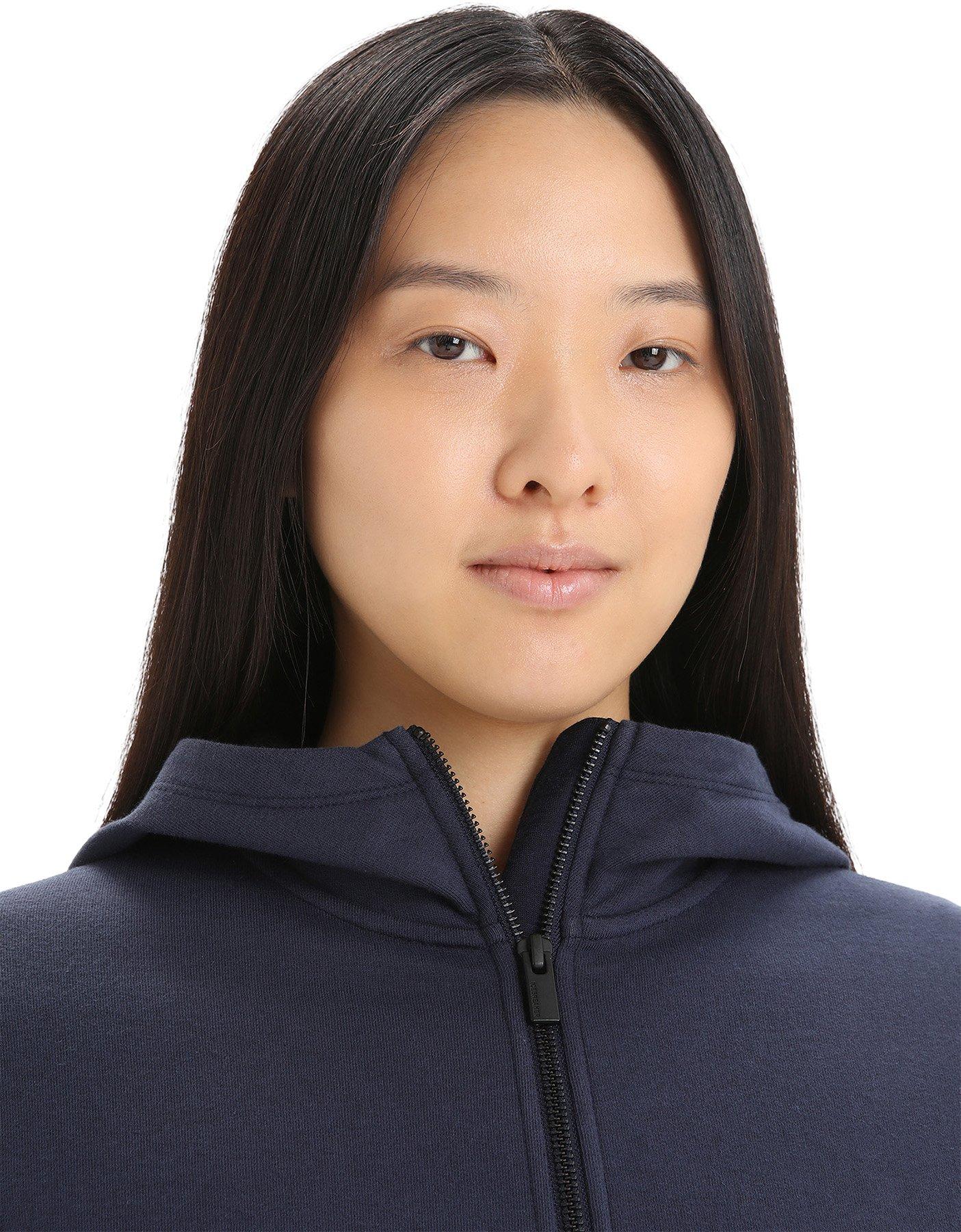 Product gallery image number 6 for product Central Classic Long Sleeve Zip Hoodie - Women's