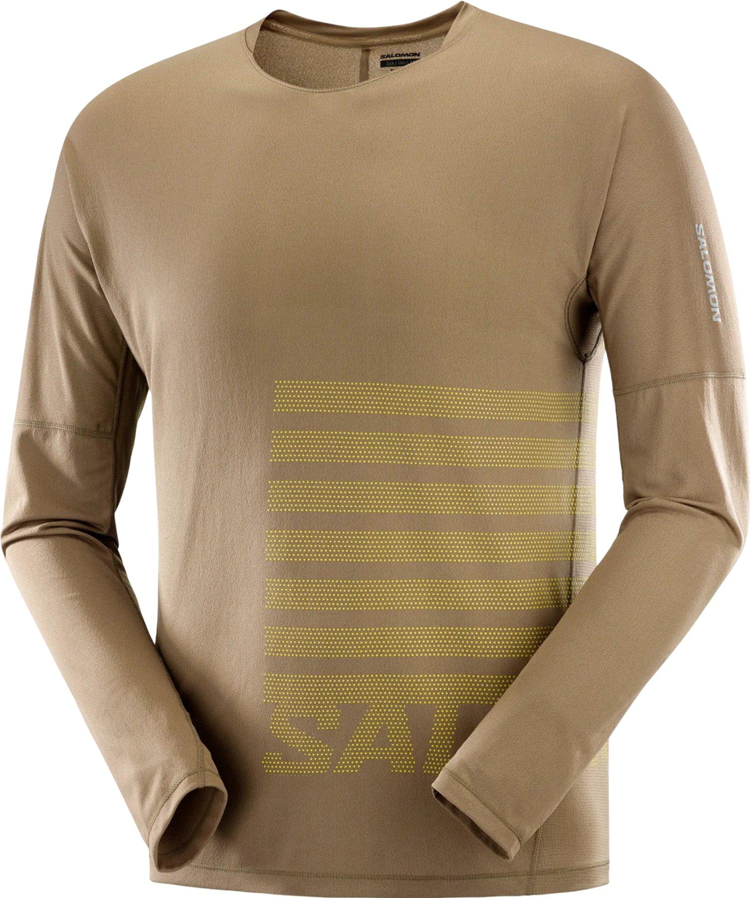 Product image for Sense Aero Graphic Long Sleeve T-Shirt - Men's