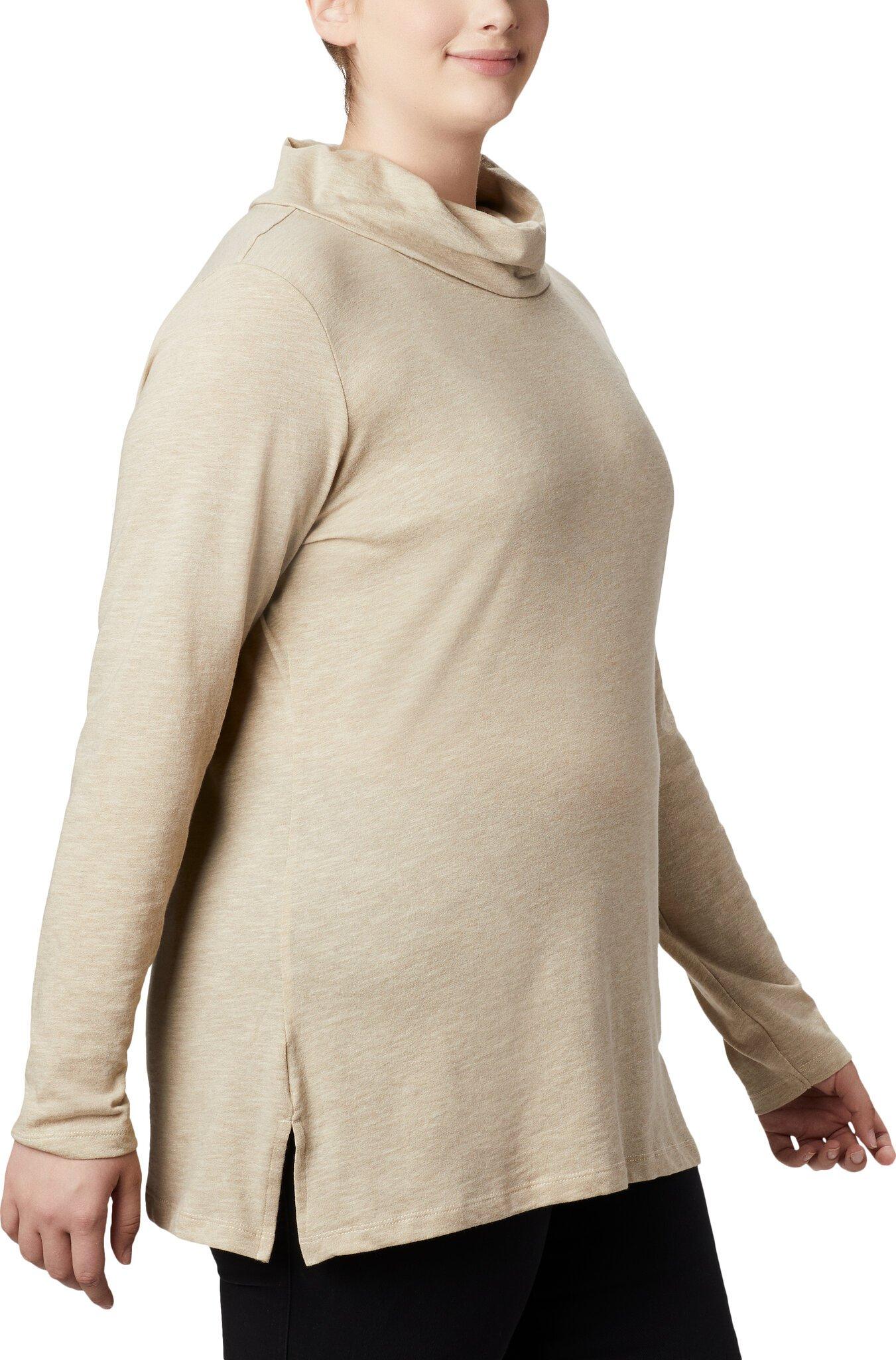 Product gallery image number 4 for product Canyon Point Cowl Neck Shirt Plus Size (Past Season) - Women's