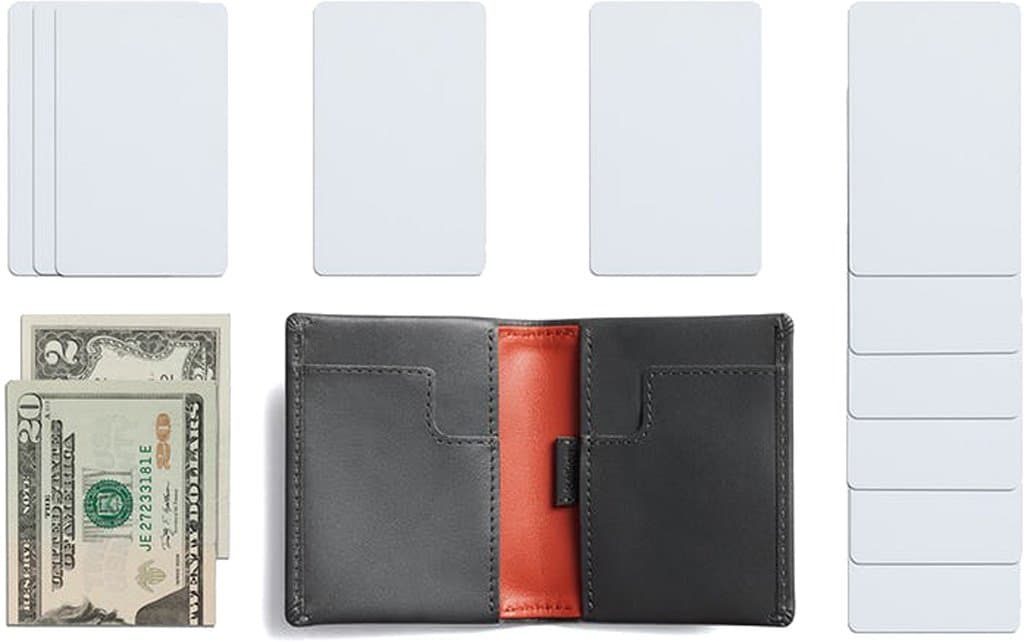 Product gallery image number 7 for product Slim Sleeve Leather Wallet - Men's