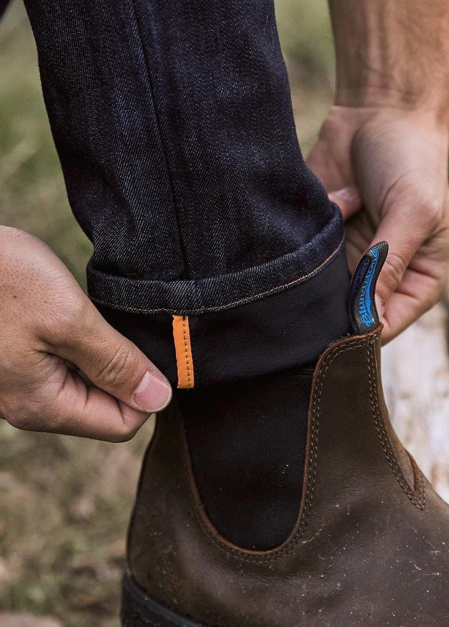 Numéro de l'image de la galerie de produits 2 pour le produit Jean ajusté en denim toutes saisons - Homme