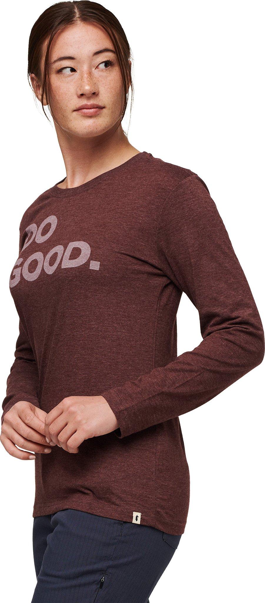 Product gallery image number 3 for product Do Good Long-Sleeve T-Shirt - Women's