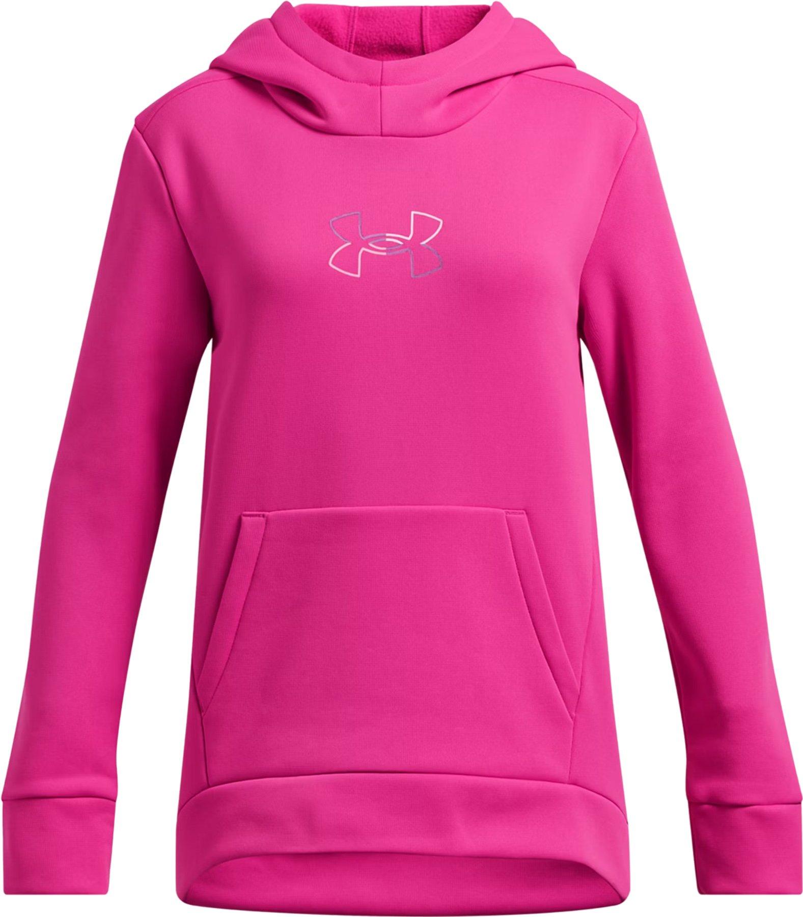 Image de produit pour Chandail à capuchon en molleton Armour Fleece Big Logo - Fille