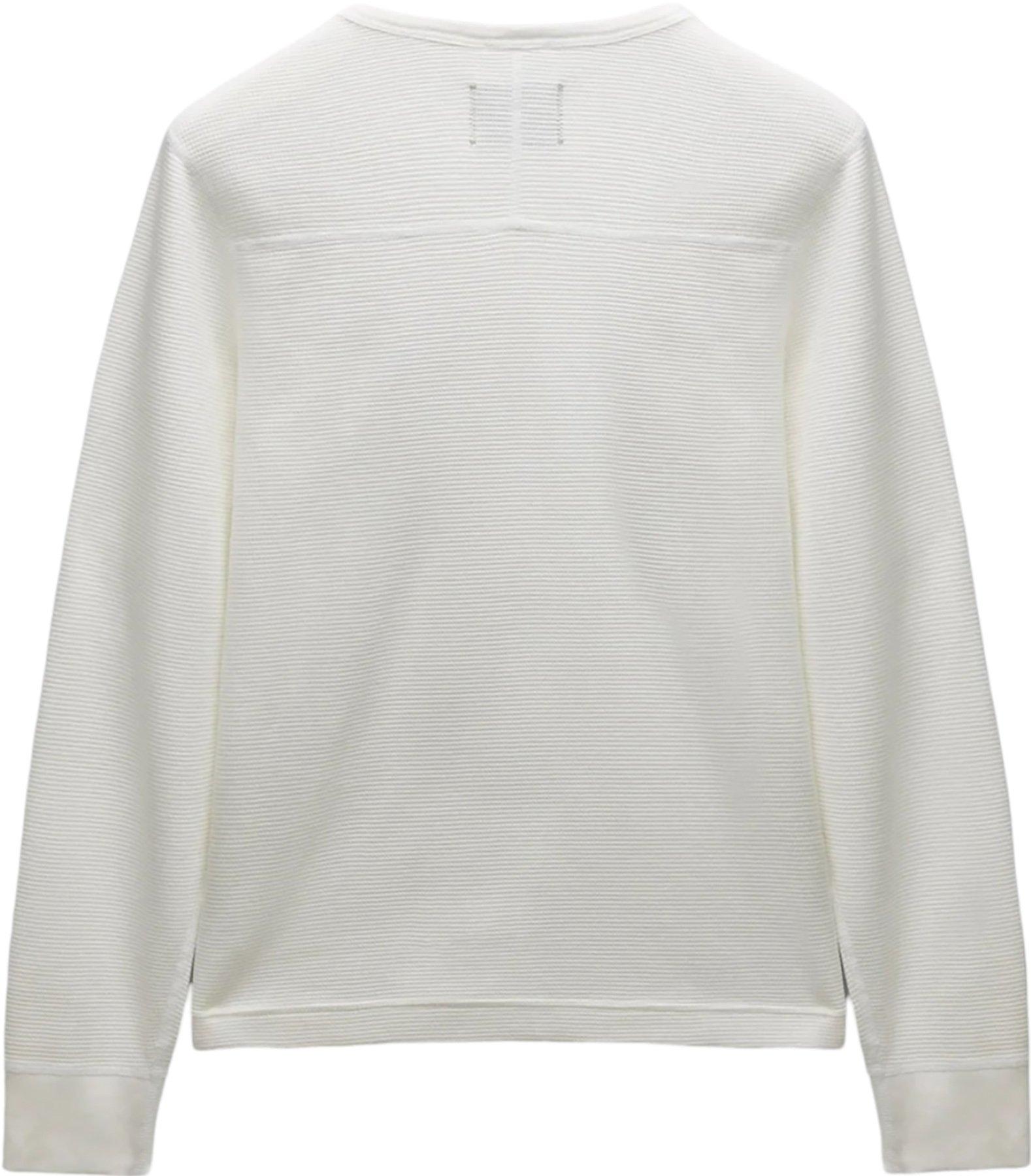 Product gallery image number 4 for product Lightweight Waffle Long Sleeve Henley Shirt - Men's