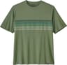 Colour: Line Logo Ridge Stripe - Sedge Green X-Dye